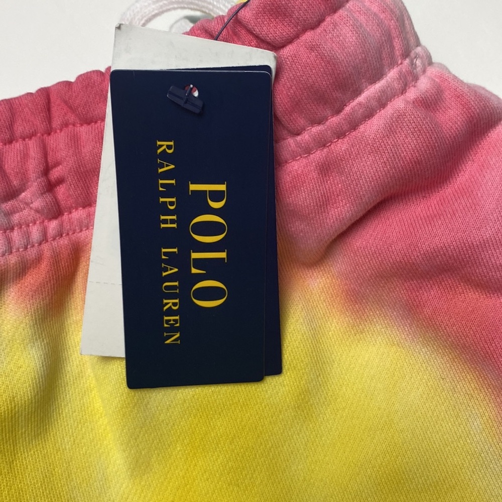 Polo Ralph Lauren Tie Dye Jogger Sweatpants Women's XS French Terry Gym Pants - Picture 5 of 12